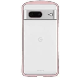 GP7a-CHC06 PKGY [GooglePixel 7a専用背面型ケース Chrome-CLEAR Pink Gray]