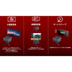 ヨドバシ.com - ウィズ Wizz WPJ-D300 [DVDプロジェクター/1280×720