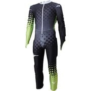 GS ONE-PIECE Z2MHA002 73 ブラック×ライム XLサイズ [スキーウェア レーシングワンピース ユニセックス]