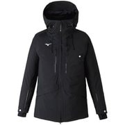 MIZUNO UNFUSSY SKI PARKA Z2MEA310 09 ブラック 2XLサイズ [スキーウェア ジャケット ユニセックス]