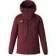 MIZUNO UNFUSSY SKI PARKA Z2MEA310 63 エンジ 2XLサイズ [スキーウェア ジャケット ユニセックス]