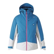 MIZUNO DEMO SOLID SKI PARKA Z2MEA321 72 ブルー×シルバー XSサイズ [スキーウェア ジャケット ユニセックス]
