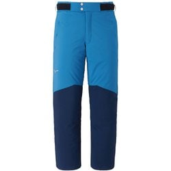 DEMO SOLID SKI PANTS Z2MFA321 71 ネイビー×ブルー Lサイズ [スキーウェア パンツ ユニセックス]