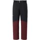 DEMO SOLID SKI PANTS Z2MFA321 76 エンジ×ブラック Lサイズ [スキーウェア パンツ ユニセックス]