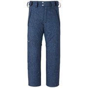 FREE SKI PRINT PANTS Z2MFA340 71 ネイビー XLサイズ [スキーウェア パンツ ユニセックス]