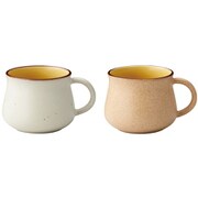 やさしく香り立つ マグカップ 約270ml ペアセット /美濃焼/食洗機対応/日本製 113506