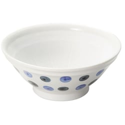 水玉 すり鉢 7寸 約22cm 中丸柄/美濃焼/食洗機・レンジ対応/日本製 288002