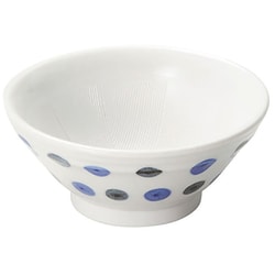 水玉 すり鉢 5寸 約14cm 中丸柄/美濃焼/食洗機・レンジ対応/日本製 288005