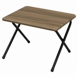 折畳テーブル（S） 幅50×奥行43×高さ35cm ブラウン FT-09S BR