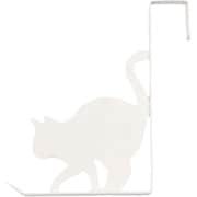 ドアフック キャットドアフック うずうず ねこ スチール シロ CDH-UZ-WH