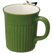 マグカップ 250ml にらめっこ猫マグ 陶器 ミケネコ MG-86392