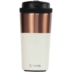 タンブラー 350ml タケヤフラスク コーヒータンブラー ステンレス アイボリー