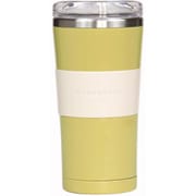 タンブラー フタ付き 370ml ヌーバネッサ NUOVONECA 真空二重構造 ステンレス プラスチック ハニーマスタード
