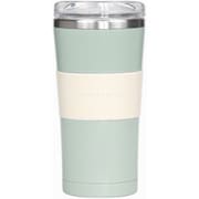 タンブラー フタ付き 370ml ヌーバネッサ NUOVONECA 真空二重構造 ステンレス プラスチック ピスタチオグリーン