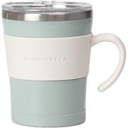 マグカップ フタ付き 320ml ヌーバネッサ NUOVONECA 真空二重構造 ステンレス プラスチック ピスタチオグリーン
