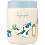スープジャー 400ml 保温 モフサンド さめにゃん 53-2145
