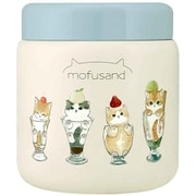 スープジャー 300ml 保温 モフサンド 猫パフェ 53-2143