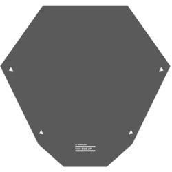 グランドシート GROUNDSHEET FISTRAL T010110 [アウトドア テント フットプリント]