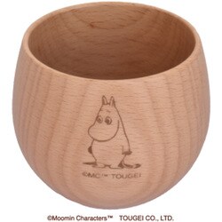タンブラー 120ml ムーミン 木製 ムーミン MTRC65BE-MMN