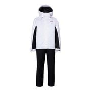 Phenix Camo Jaquard Two-piece PSM232P40 WHITE Sサイズ [スキーウェア 上下セット メンズ]