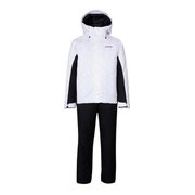 Phenix Camo Jaquard Two-piece PSM232P40 WHITE Lサイズ [スキーウェア 上下セット メンズ]