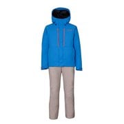 Retro Future Two-piece PSM232P41 BLUE Lサイズ [スキーウェア 上下セット メンズ]