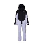 Curving Panel Ws Two-piece PSW232P71 BLACK Lサイズ [スキーウェア 上下セット レディース]