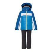 Winter Treasure Junior Two-piece ESB232P83 BLUE1 140サイズ [スキーウェア 上下セット ジュニア]