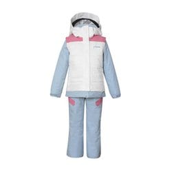 Crystal Flower Junior Two-piece ESG232P90 ICE BLUE 120サイズ [スキーウェア 上下セット ジュニア]