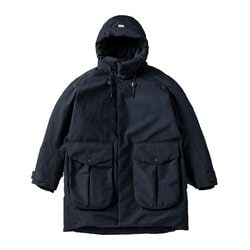 ゴアダウンカーゴコート GORE DOWN CARGO COAT POO-23051 SN90 black Mサイズ [アウトドア ダウン メンズ]