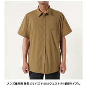 KNIGHT Shirts S/S BronzeBrown XLサイズ [アウトドア シャツ メンズ]
