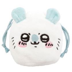 CKW-155 ちいかわ フェイス巾着 モモンガ [キャラクターグッズ]