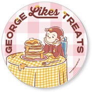 キャラクターグッズ MCG-048 おさるのジョージ マウスパッド FOOD