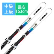 スキー板「SALOMON ADDIKT L47355400 163cm」+ビンディング「SALOMON Z12 GW L47320600」セット [23-24 モデル 中級・上級]