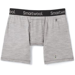 Msメリノボクサーブリーフ SW61424 ライトグレーヘザー Sサイズ [アウトドア アンダーウェア メンズ]