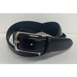 NB-BP013/BK [国産 姫路レザー シャドー加工ベルト クロ]