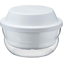 ハリオ 電子レンジ調理器 蒸し器 ガラスのレンジ蒸し器 XMK-120-W