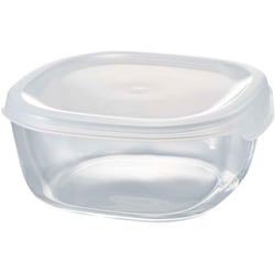 ハリオ 保存容器 600ml 耐熱ガラス製保存容器 角型 KST-60-TW
