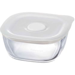 ハリオ 保存容器 250ml 耐熱ガラス製密閉保存容器 角型 KSTM-25-TW