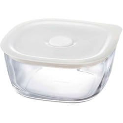ハリオ 保存容器 600ml 耐熱ガラス製密閉保存容器 角型 KSTM-60-TW