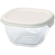 MKK-2012-OW [ハリオ 保存容器 110ml 耐熱ミニ角小鉢4個セット ホワイト]