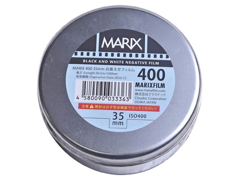 ヨドバシ.com - マリックスフィルム Marix Film 995-0034 [マリックス 白黒ネガフィルム 長巻 100フィート 缶入り  MARIX BLACK＆WHITE FILM 400] 通販【全品無料配達】