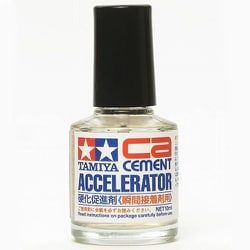 87138 タミヤ 硬化促進剤（瞬間接着剤用） 10ml [プラモデル用接着剤]