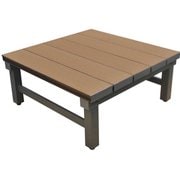 aks42545 [人工木アルミ連結デッキT5型 9090 ブラウン（BR） 幅900mm×高さ400mm×奥行900mm/入り数1]