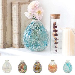 ヨドバシ.com - トモ・コーポレーション 花瓶 モザイク フラワー ヨドバシ.com - トモ・コーポレーション 花瓶 モザイク フラワー