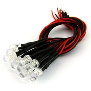 PW5-12-GREEN [20cm線付LED Φ5mm 緑/10個入]