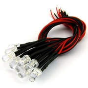 PW5-12-BLUE [20cm線付LED Φ5mm 青/10個入]