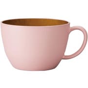 スープカップ 450ml isso ecco 木目調 プラスチック ピンク 678794