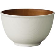 ボウル 12.5cm M isso ecco 木目調 プラスチック ホワイト 678558