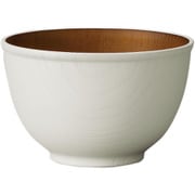 ボウル 11cm S isso ecco 木目調 プラスチック ホワイト 678541